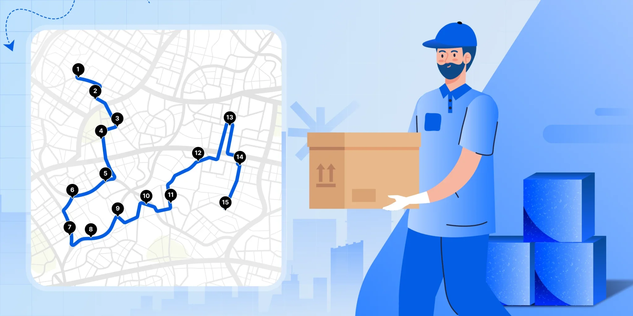 Route Optimization in E-commerce
