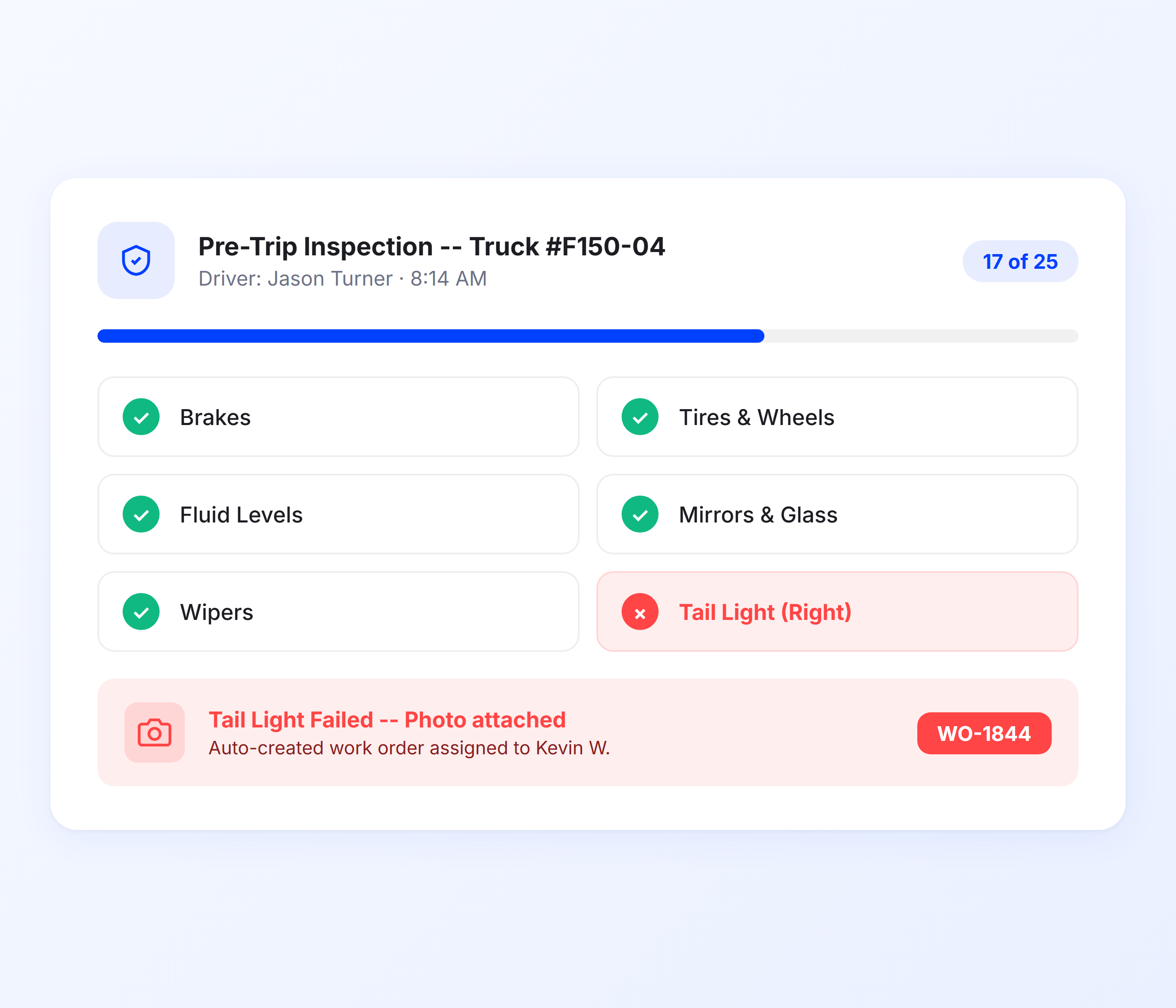 Digital Fleet Inspection Software