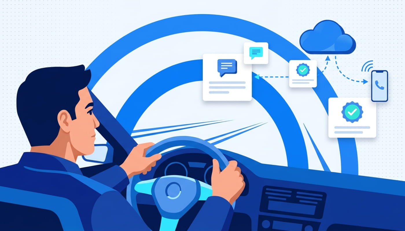 How Automated Notifications Reduce Driver Distraction
