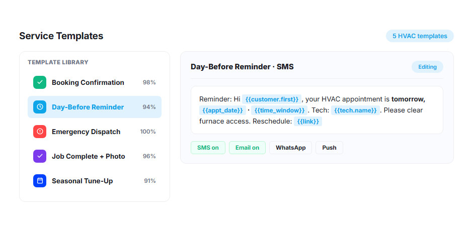 Service Templates