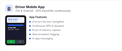 Driver Mobile App