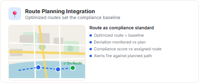 Route Planning Integration