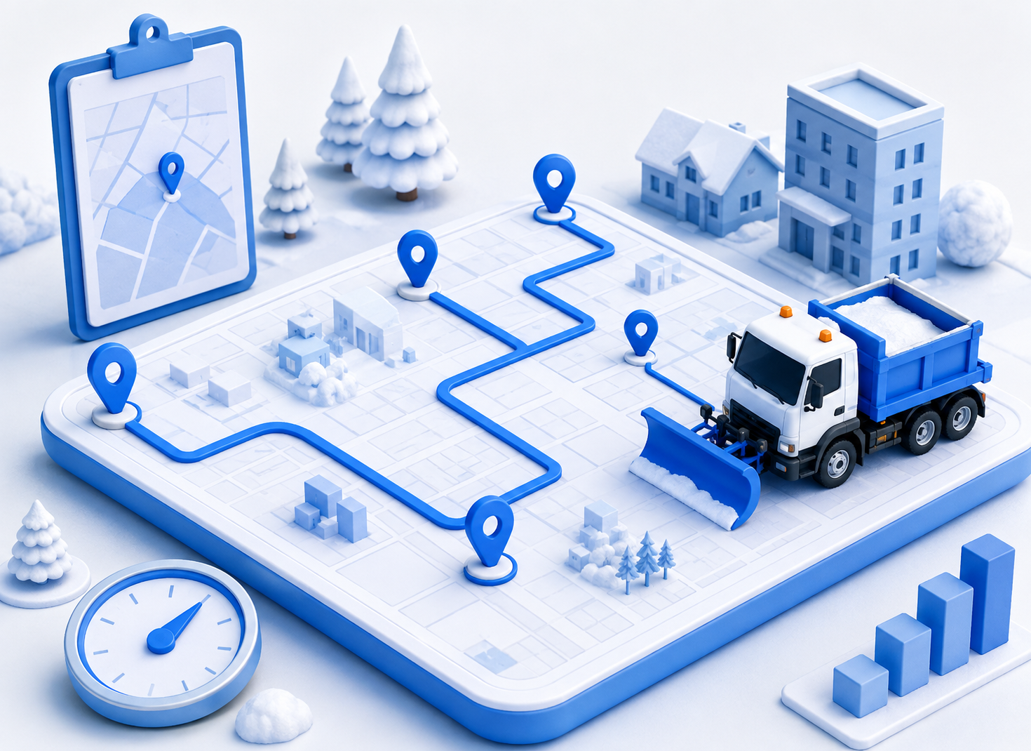 How to Build Snow Removal Routes That Survive a Storm