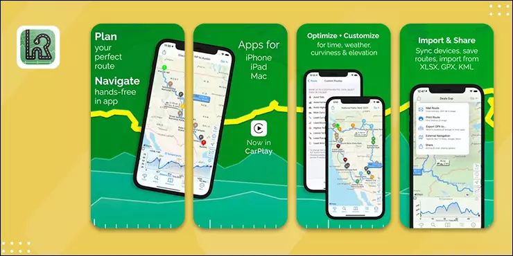inRoute - free routing app